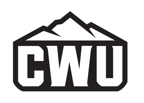 CWU mountain mark, black/white variant, cell 48