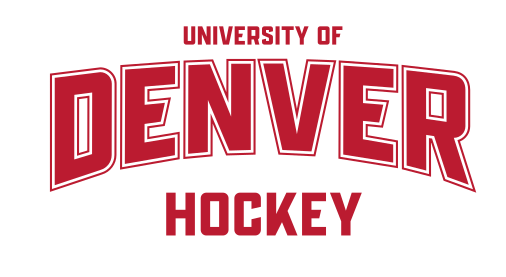 University of Denver Hockey wordmark, 1-color light background variant, cell 15