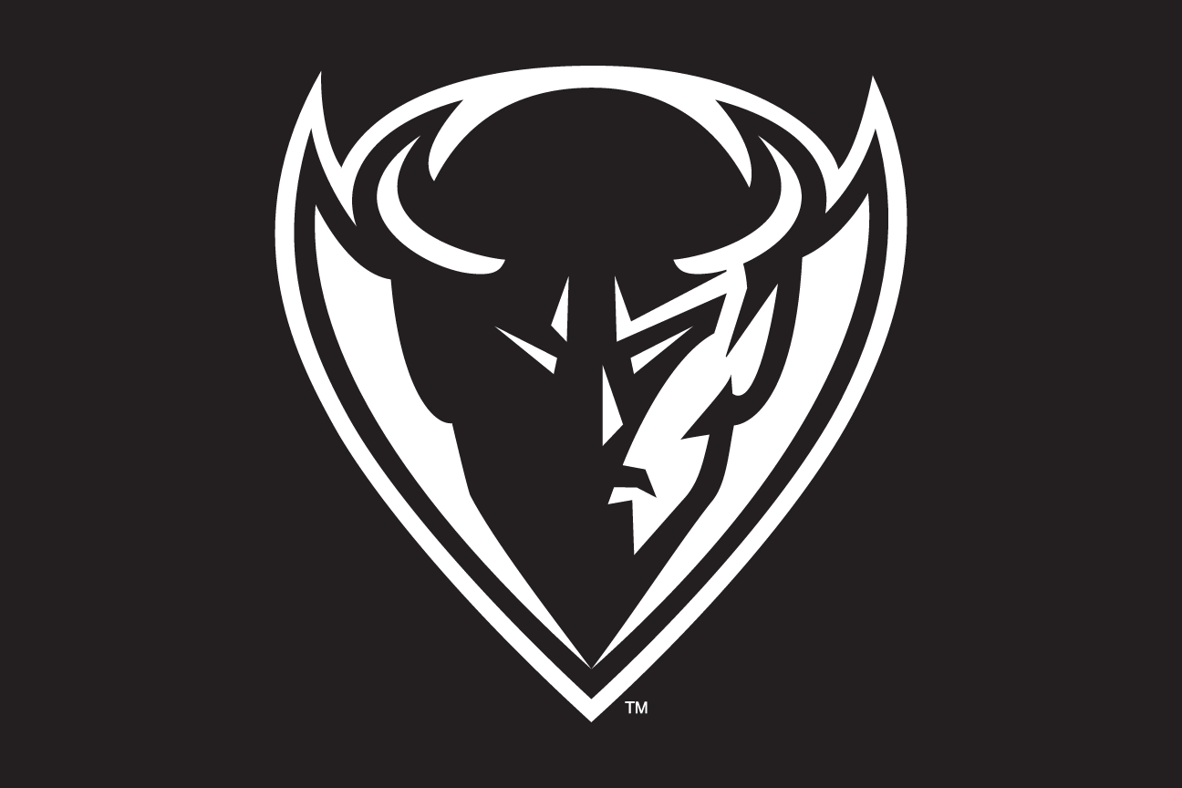 Blue Demon head, white on black variant, cell 3