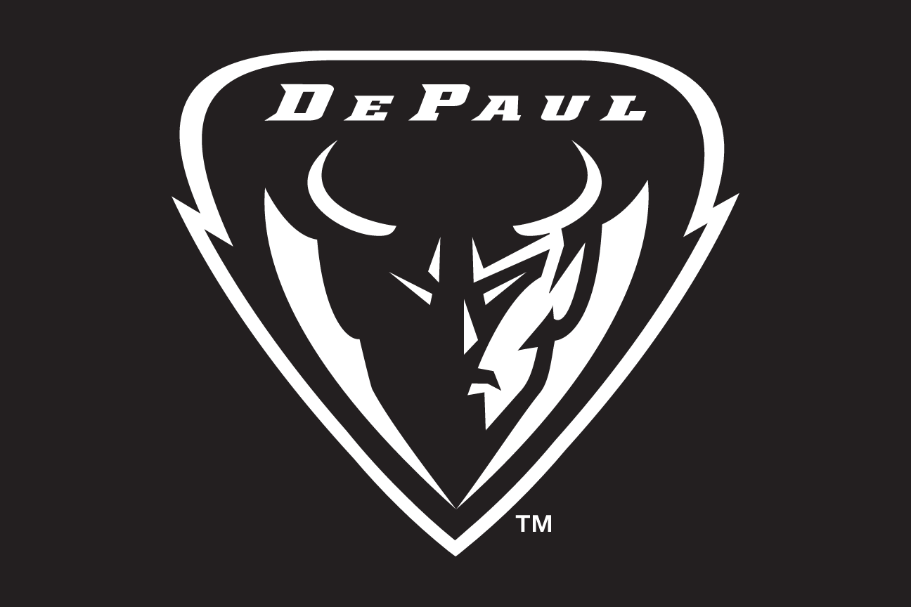 Blue Demon shield, white on black variant, cell 6