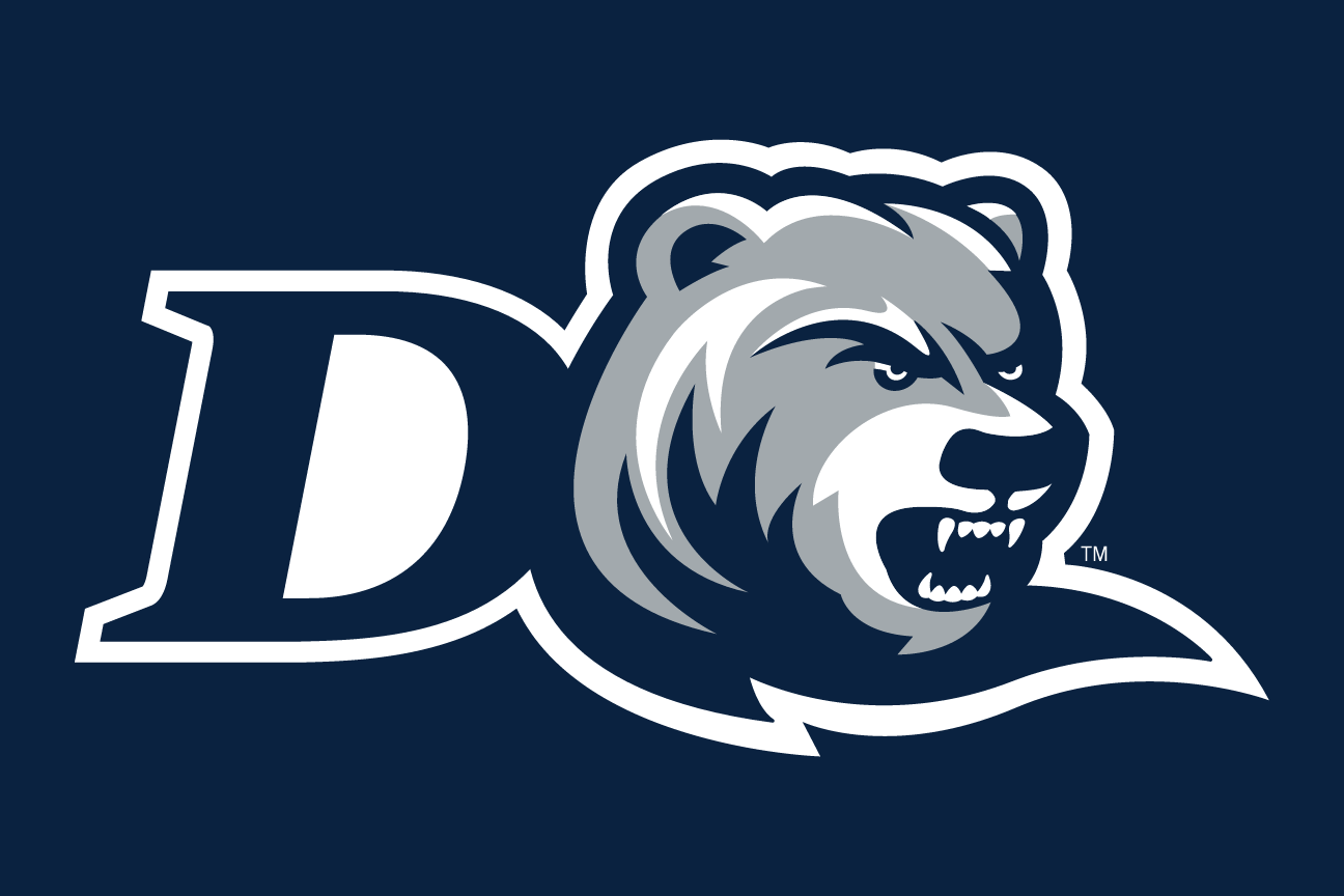 Ranger Bear with D, blue D, color bear, on dark blue variant, cell 4