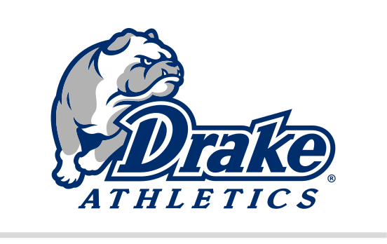 Drake Athletics logo, blue bulldog variant, cell 29
