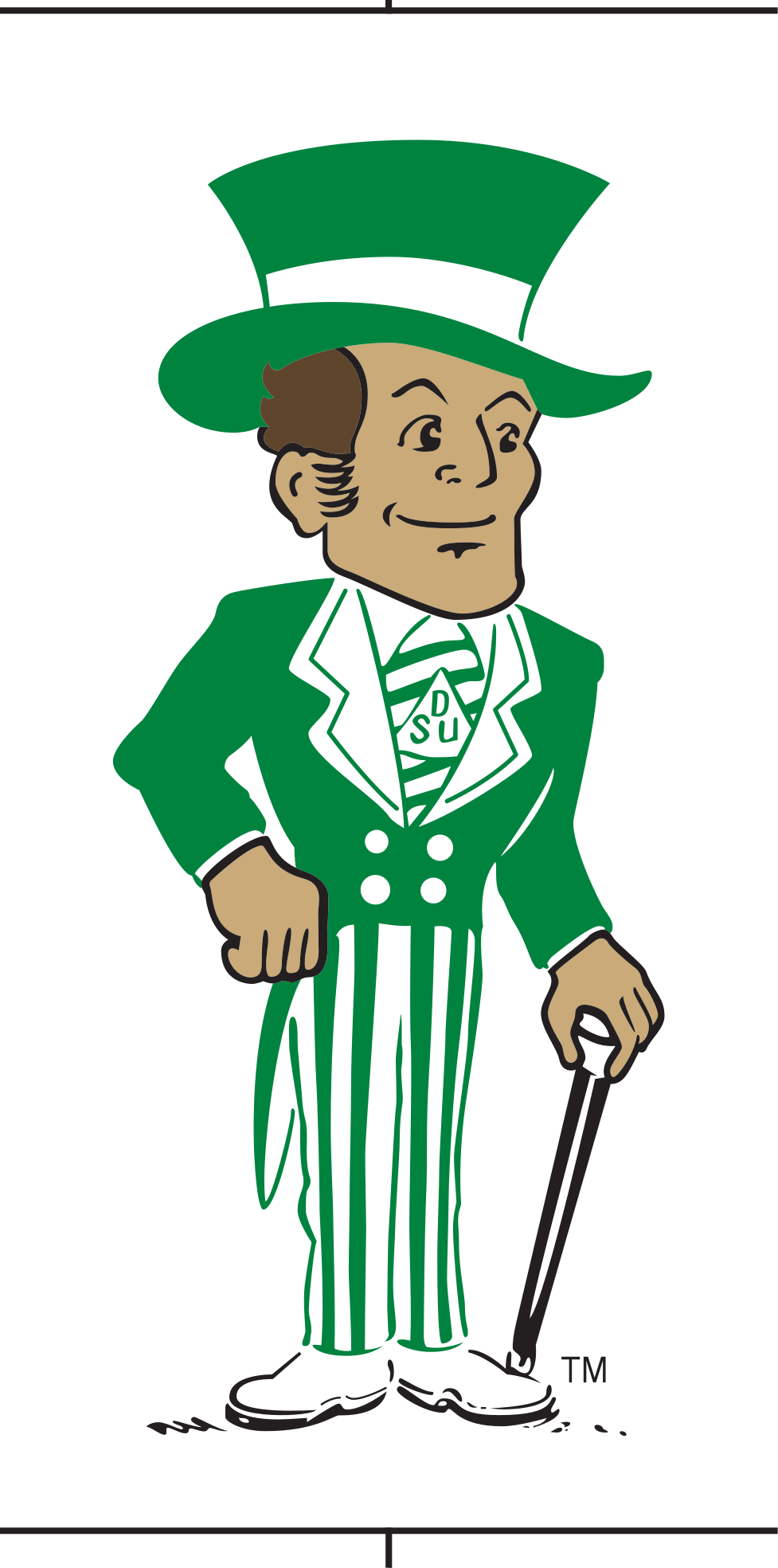 Statesman mascot, full color variant, cell 13