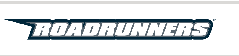 Roadrunners wordmark, full color variant, cell 16