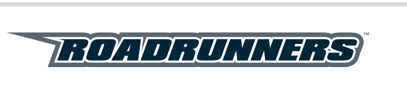 Roadrunners wordmark, full color variant, cell 18