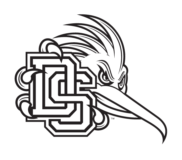 Roadrunner Head with DS, one color variant, cell 30