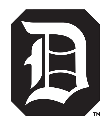 Duquesne University lettermark, black shield variant, cell 9