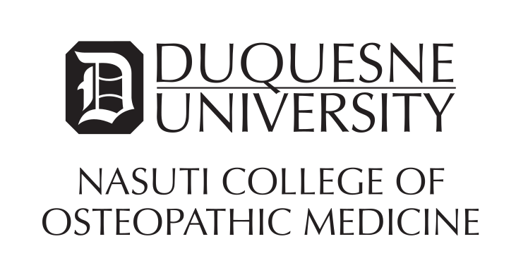 Duquesne University Nasuti College of Osteopathic Medicine, black stacked variant, cell 29