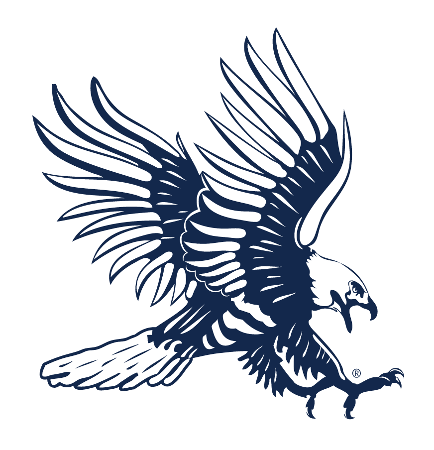 Primary Athletic Mark, blue variant, cell 25