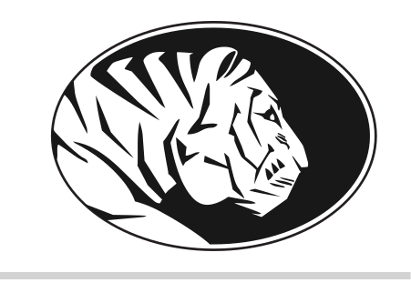 Tiger spirit oval, black fill variant, cell 12