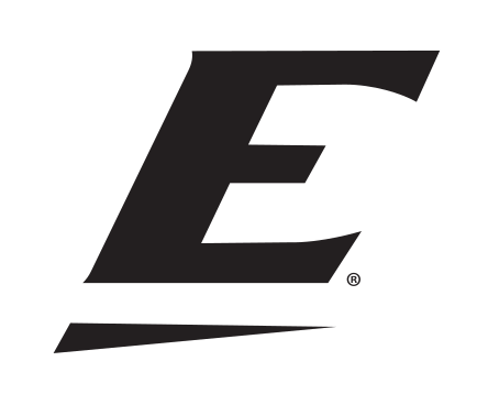 E lettermark, black variant, cell 6