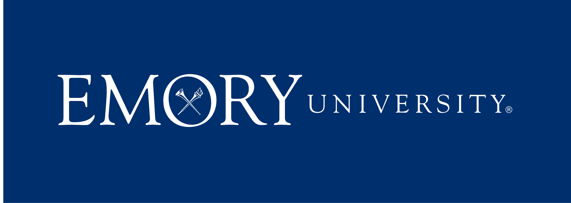 Emory University stylistic mark, white knockout variant, cell 26