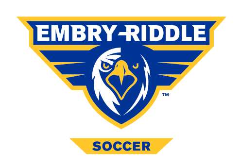 Embry-Riddle eagle head, full color with 'SOCCER' text variant, cell 49