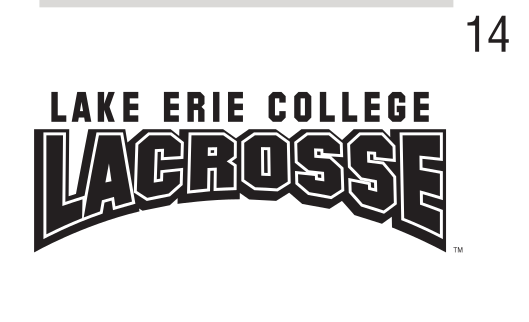 Lacrosse wordmark, black/white on white variant, cell 141