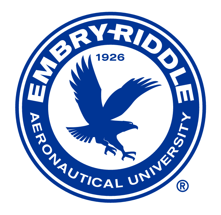 Embry-Riddle Aeronautical University Seal, blue variant, cell 7
