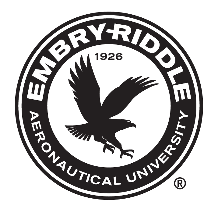 Embry-Riddle Aeronautical University Seal, black variant, cell 9