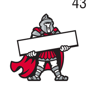 Warrior spirit mark, full color holding sign variant, cell 43