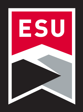ESU lettermark, full color variant, cell 71