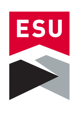 ESU lettermark, full color variant, cell 72