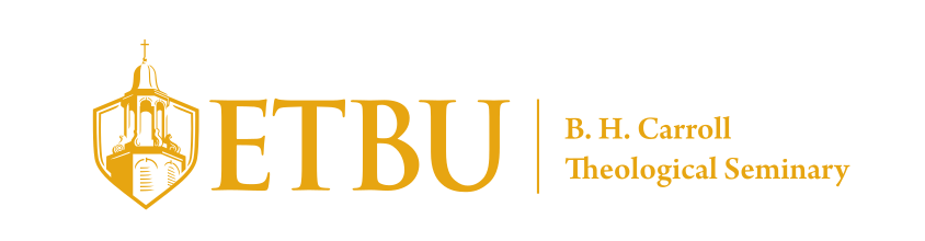 ETBU Horizontal Seminary Lockup, gold variant, cell 130