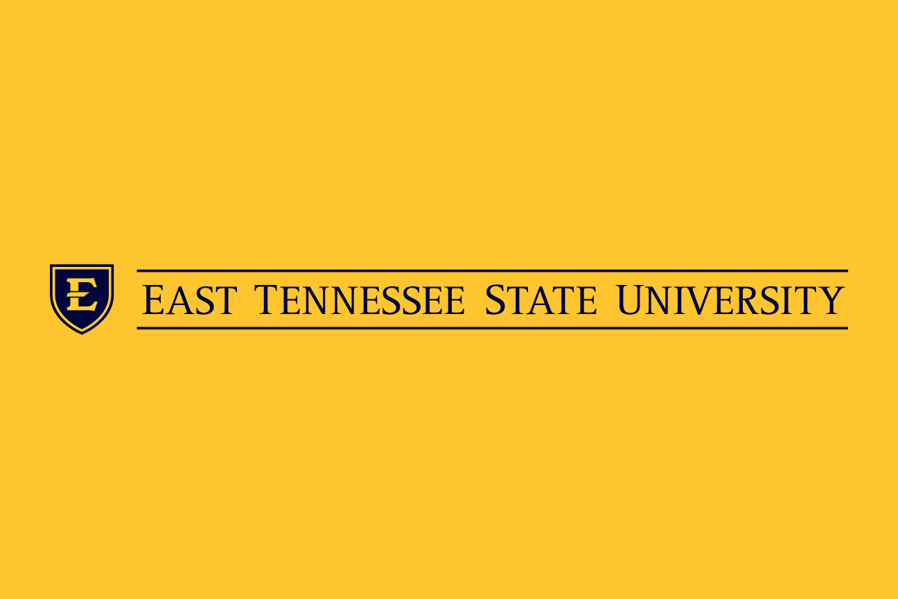 ETSU academic mark, horizontal blue on gold variant, cell 26