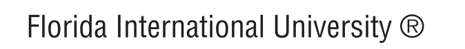 Florida International University wordmark, standard variant
