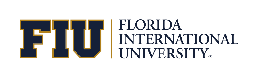 FIU institutional mark, horizontal color variant, cell 31