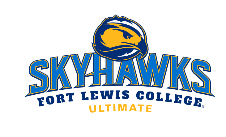 Skyhawks mascot head with wordmark and sport name, color, Ultimate variant, cell 66