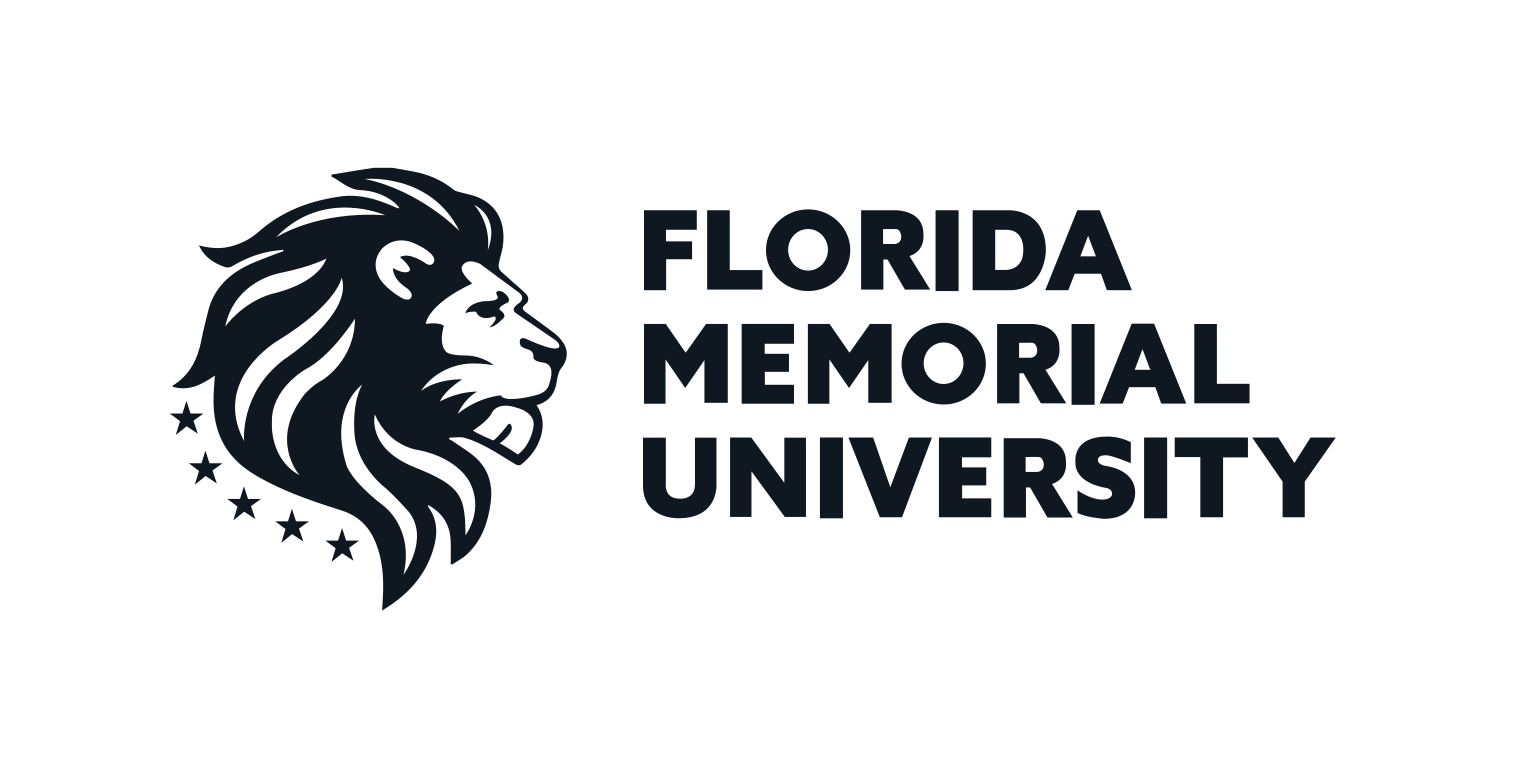 Florida Memorial University logo, black variant, cell 3