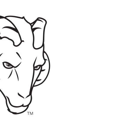 Fordham Ram Mascot, black/white variant, cell 41