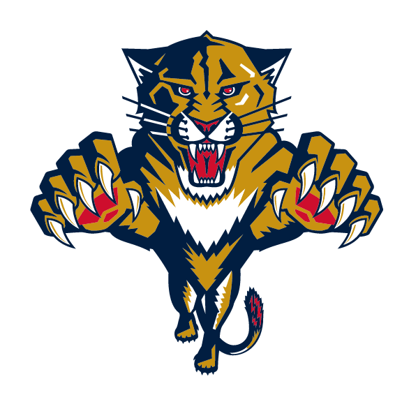 Florida Panthers secondary logo, full color without registered trademark symbol variant