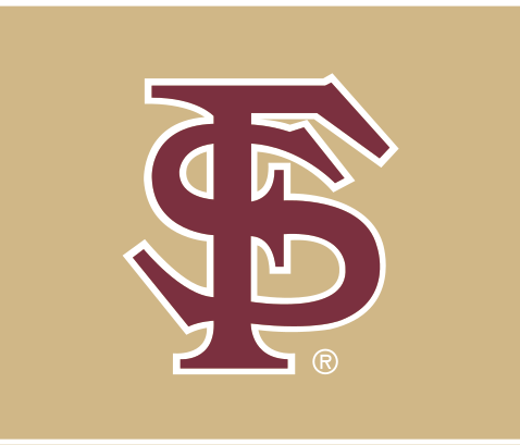 FS monogram, garnet/gold on gold variant, cell 66