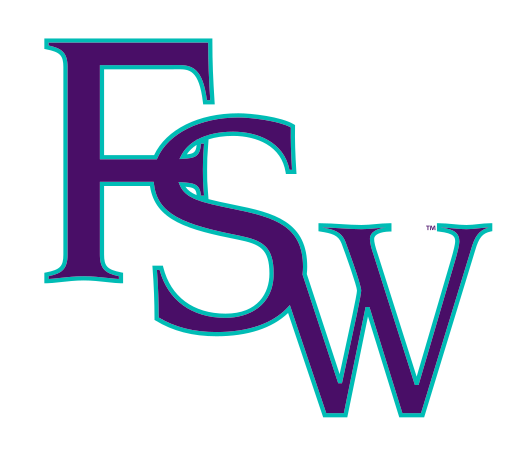 FSW lettermark, full color variant, cell 20
