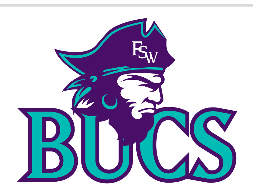 mascot head and Bucs wordmark, full color variant, cell 34