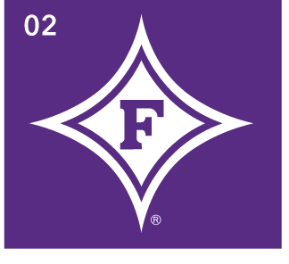 Furman Diamond F, white on purple variant, cell 2