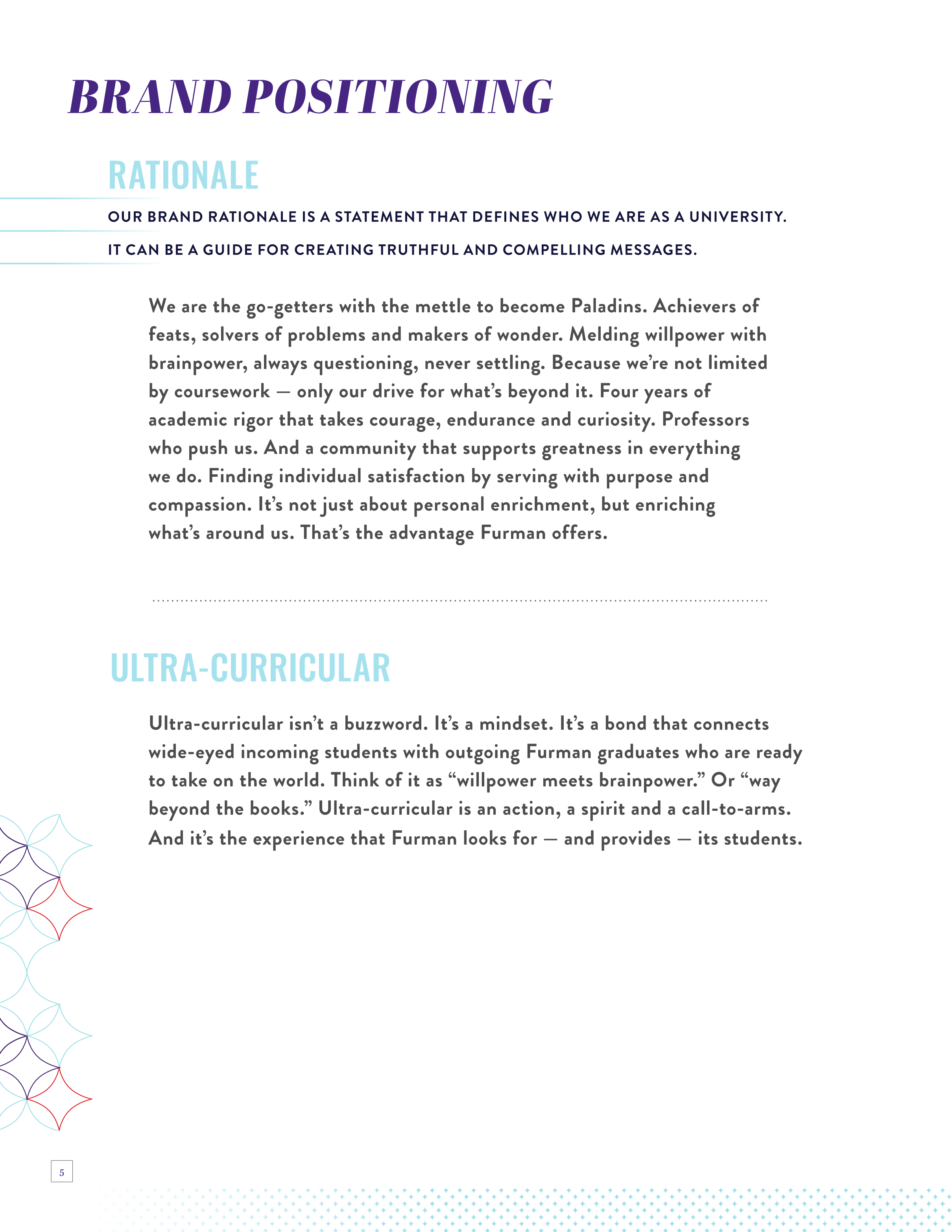 Full Page Guideline Sheet, Standard variant