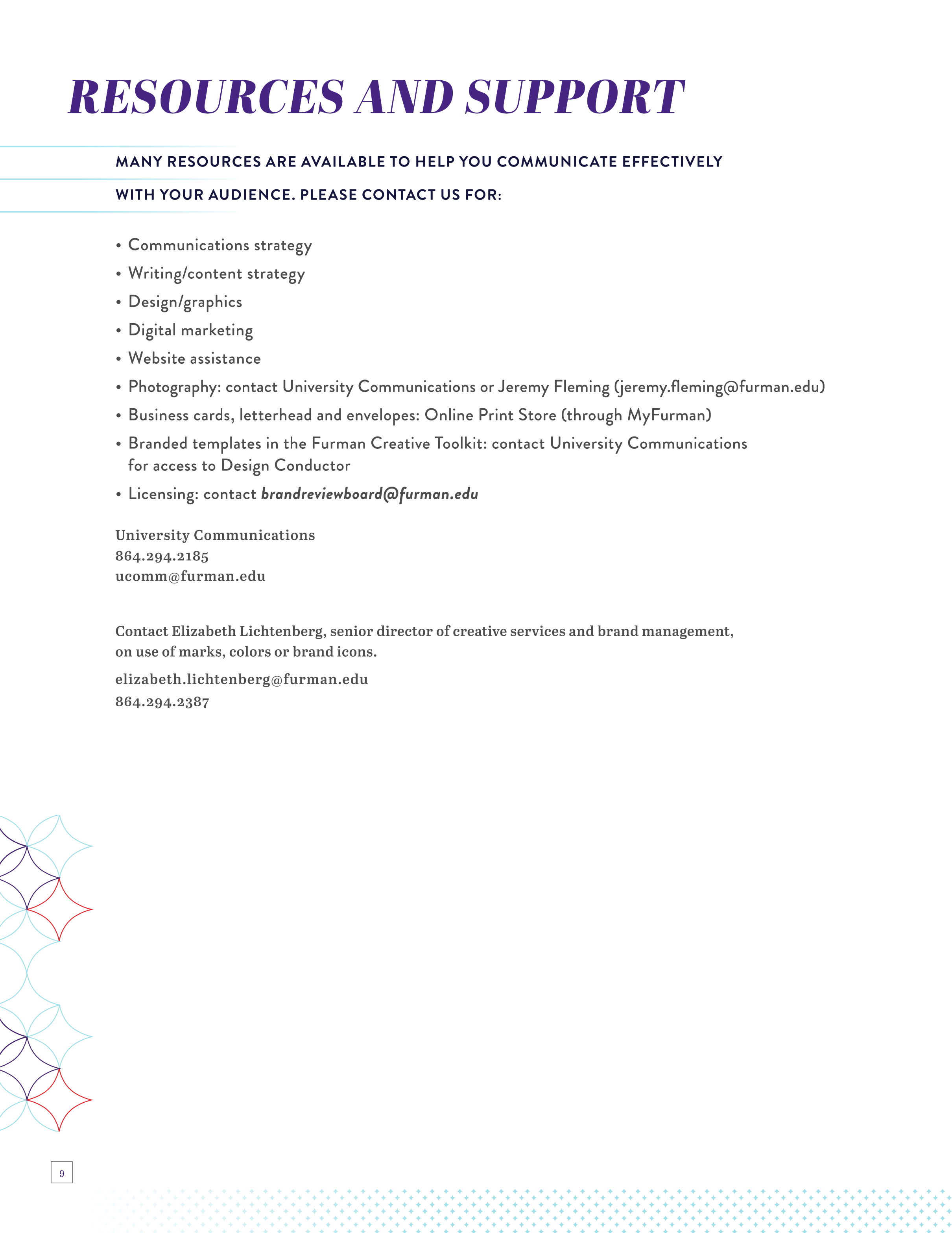 Full Page Guideline Sheet, Standard variant