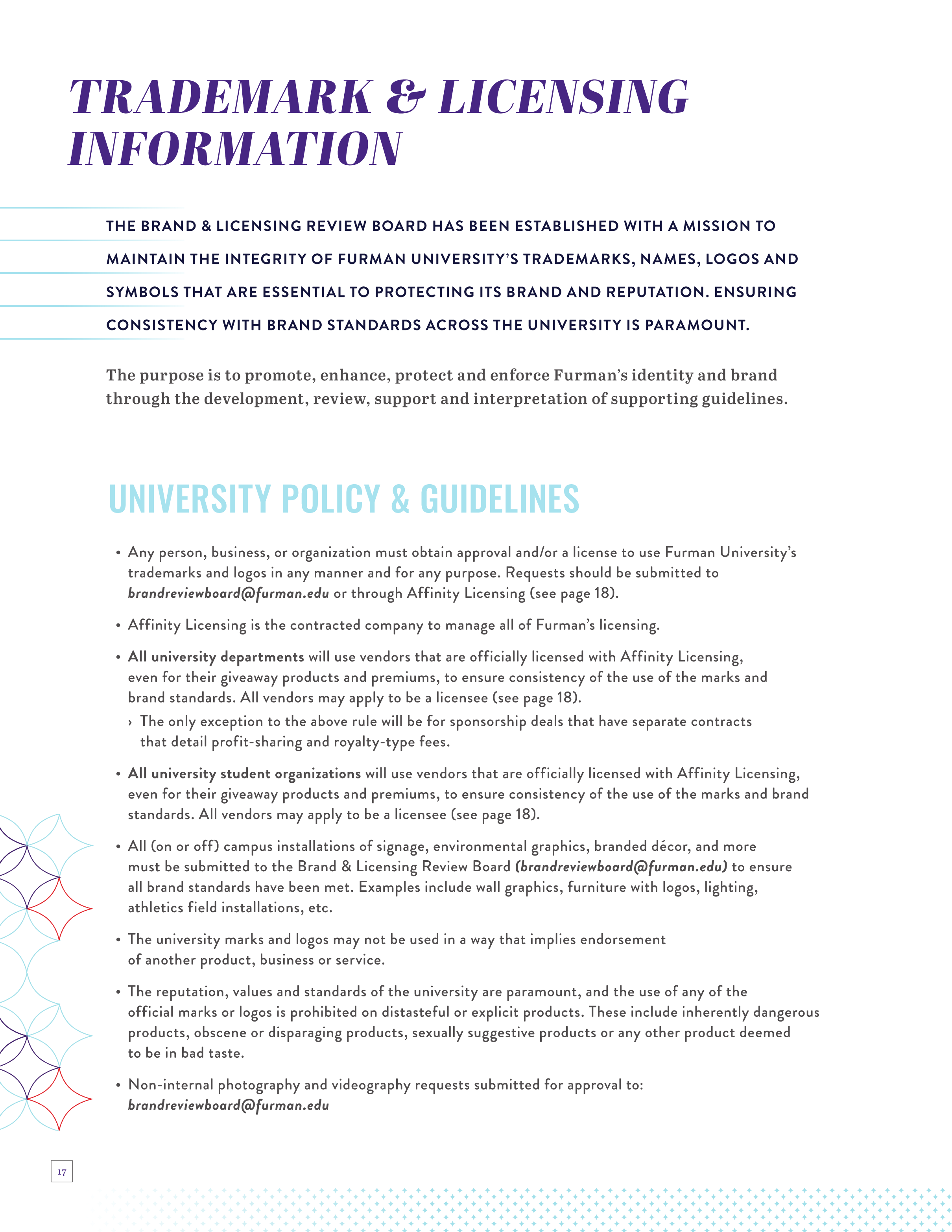 Full Page Guideline Sheet, Standard variant