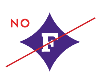 Diamond F, unacceptable usage - NO 2 variant