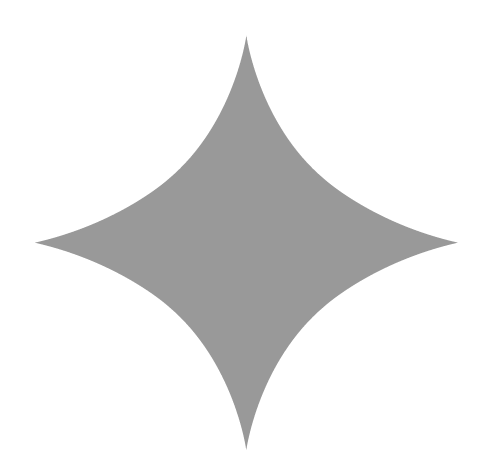 simplified diamond, gray variant