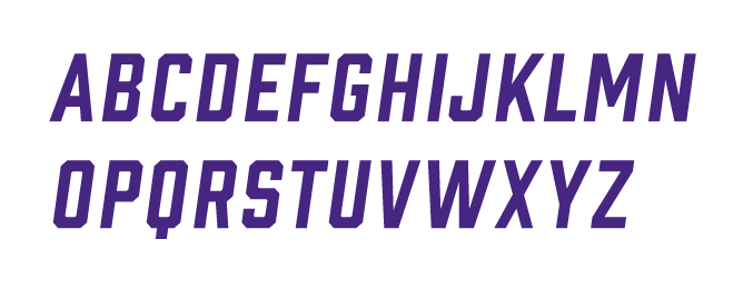 Prohibition Oblique All-Caps, standard variant, cell 2