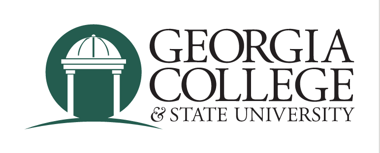 Georgia College & State University primary logo, full color variant, cell 1