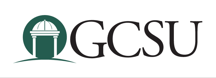 GCSU primary logo, full color variant, cell 15