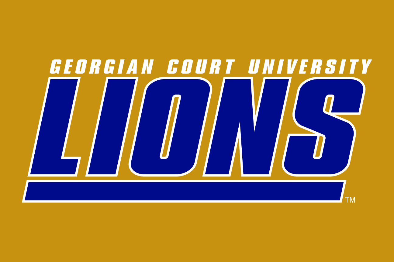 wordmark, navy and white on gold variant, cell 25