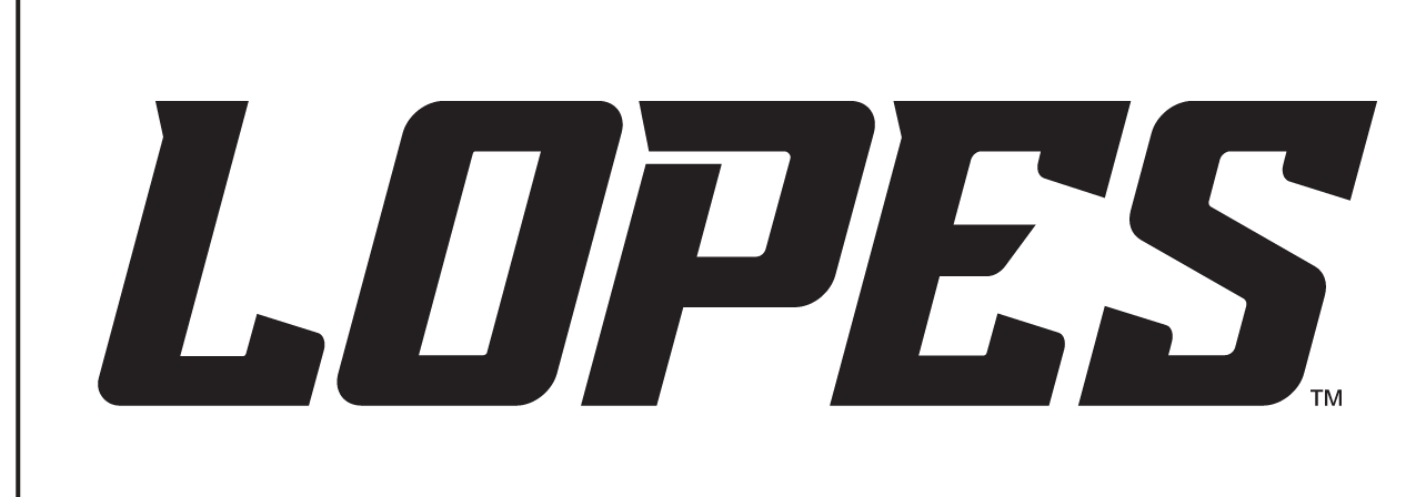 LOPES wordmark, black variant, cell 4