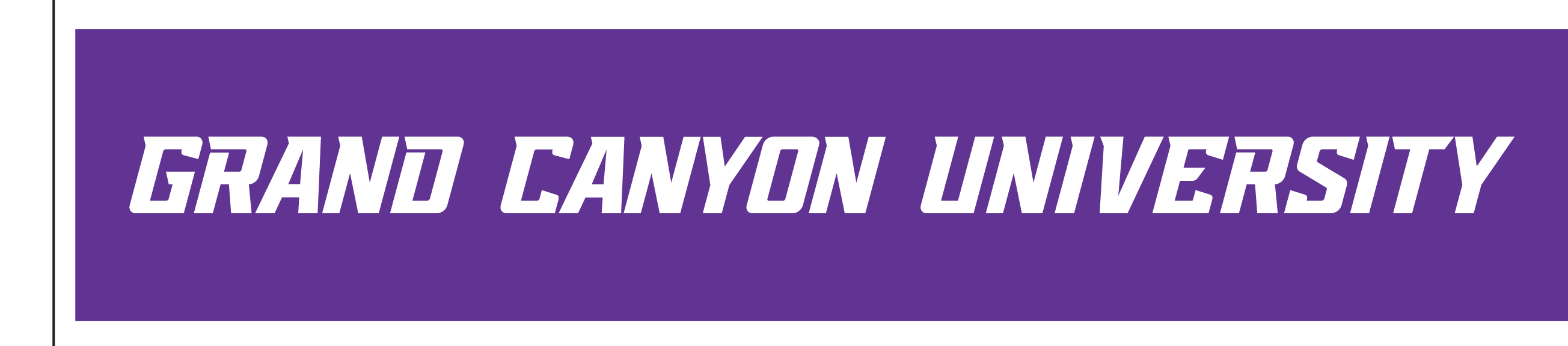 GRAND CANYON UNIVERSITY, white variant, cell 2