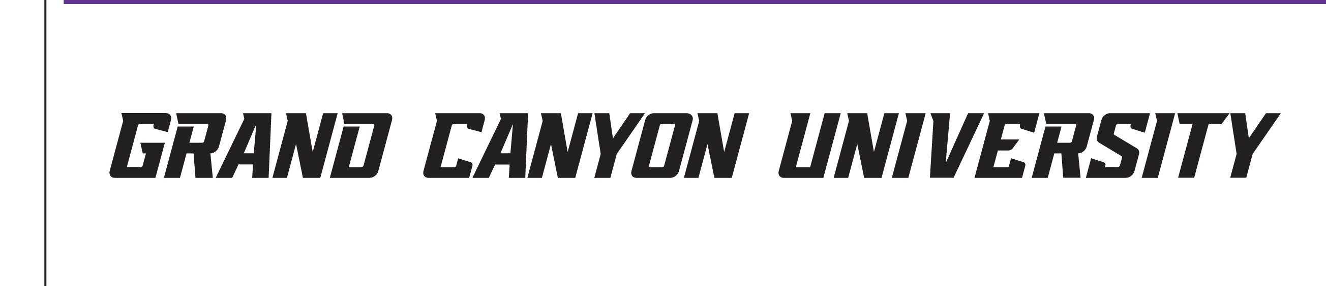 GRAND CANYON UNIVERSITY, black variant, cell 3