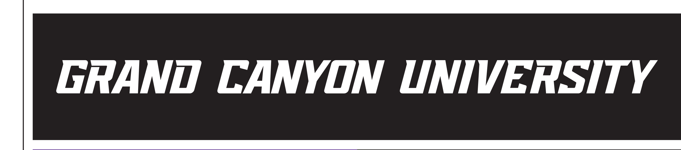 GRAND CANYON UNIVERSITY, white variant, cell 4