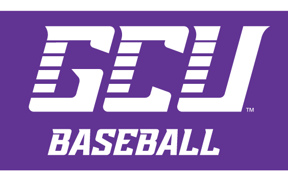 GCU Baseball, white on purple variant, cell 6