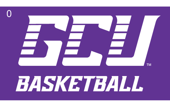 GCU Basketball, white on purple variant, cell 10